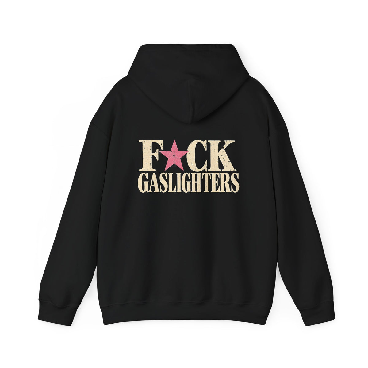 F*CK GASLIGHTERS Black Hoodie|Dark Feminine Streetwear