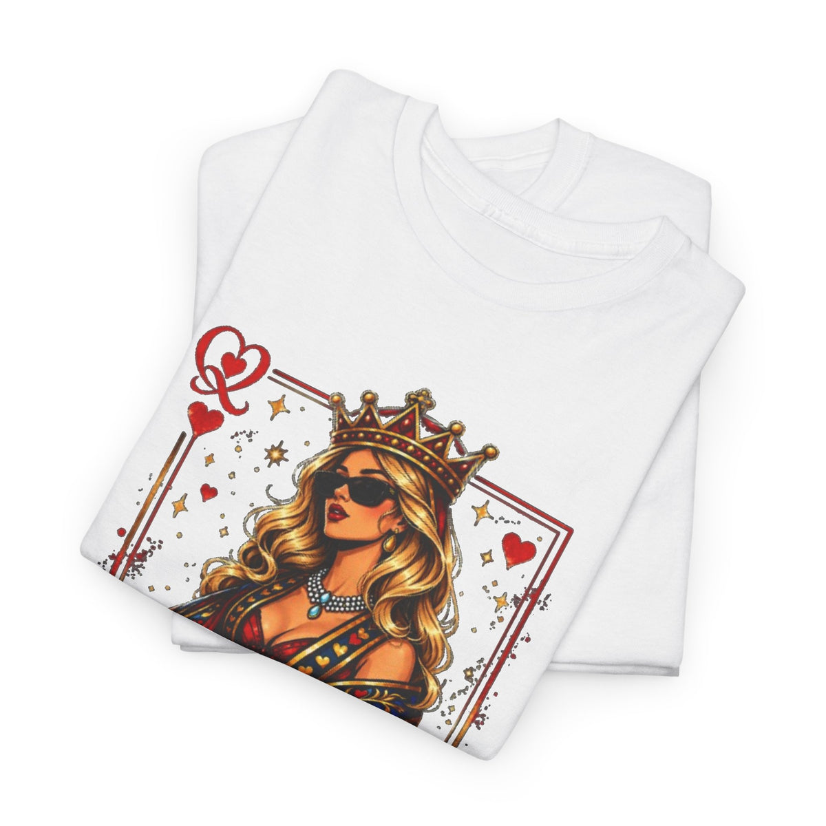 Sunglasses Queen Front Graphic T