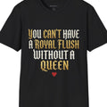 Royal Flush Queen Graphic T-Shirt | Edgy Streetwea