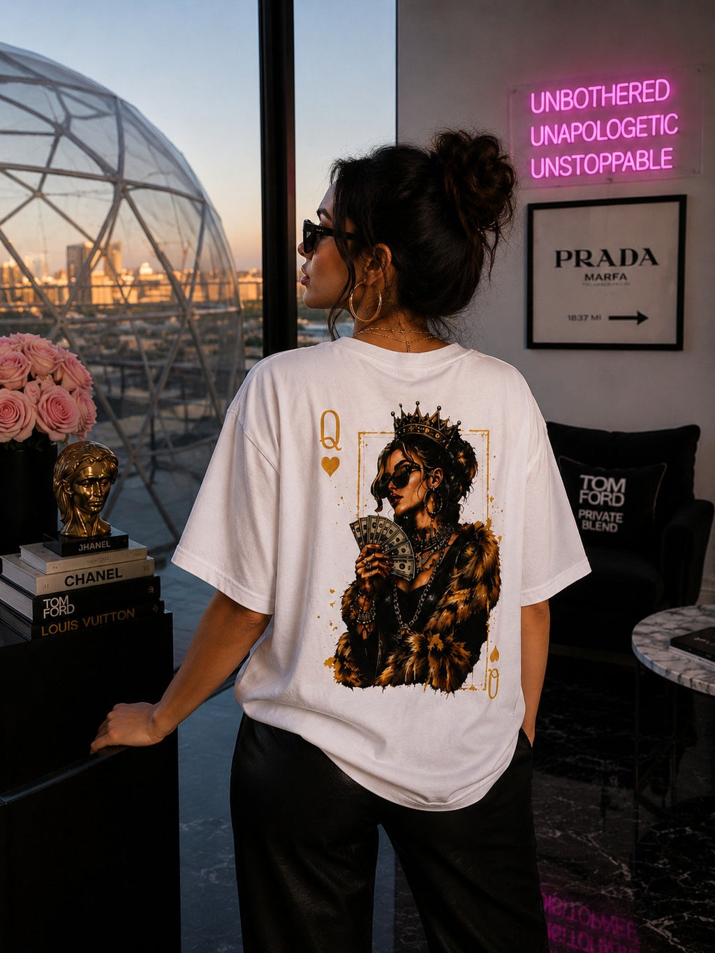 Gold Baller Queen Graphic Tee