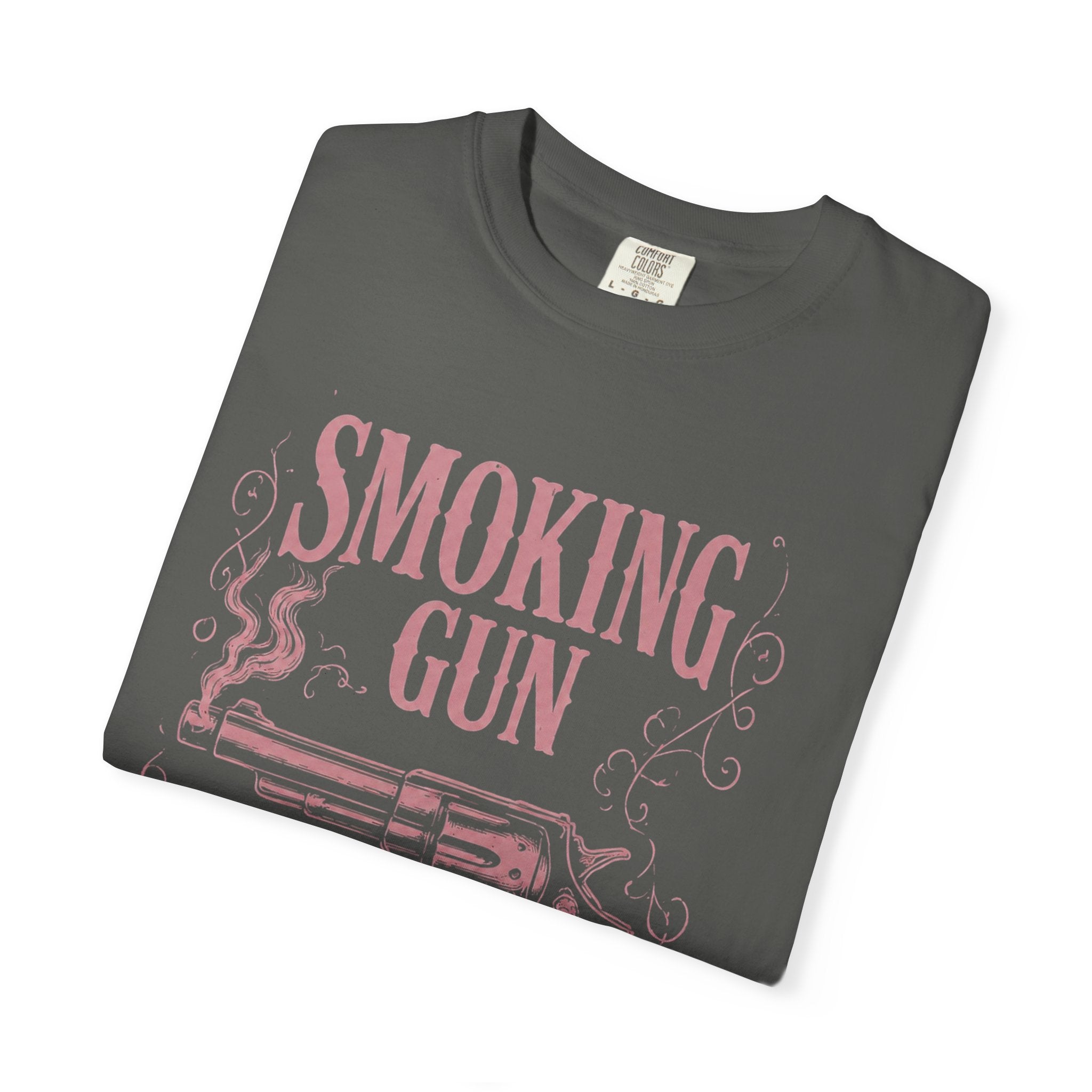 Smoking Gun Front Graphic T-Shirt|Streetwear Front Print