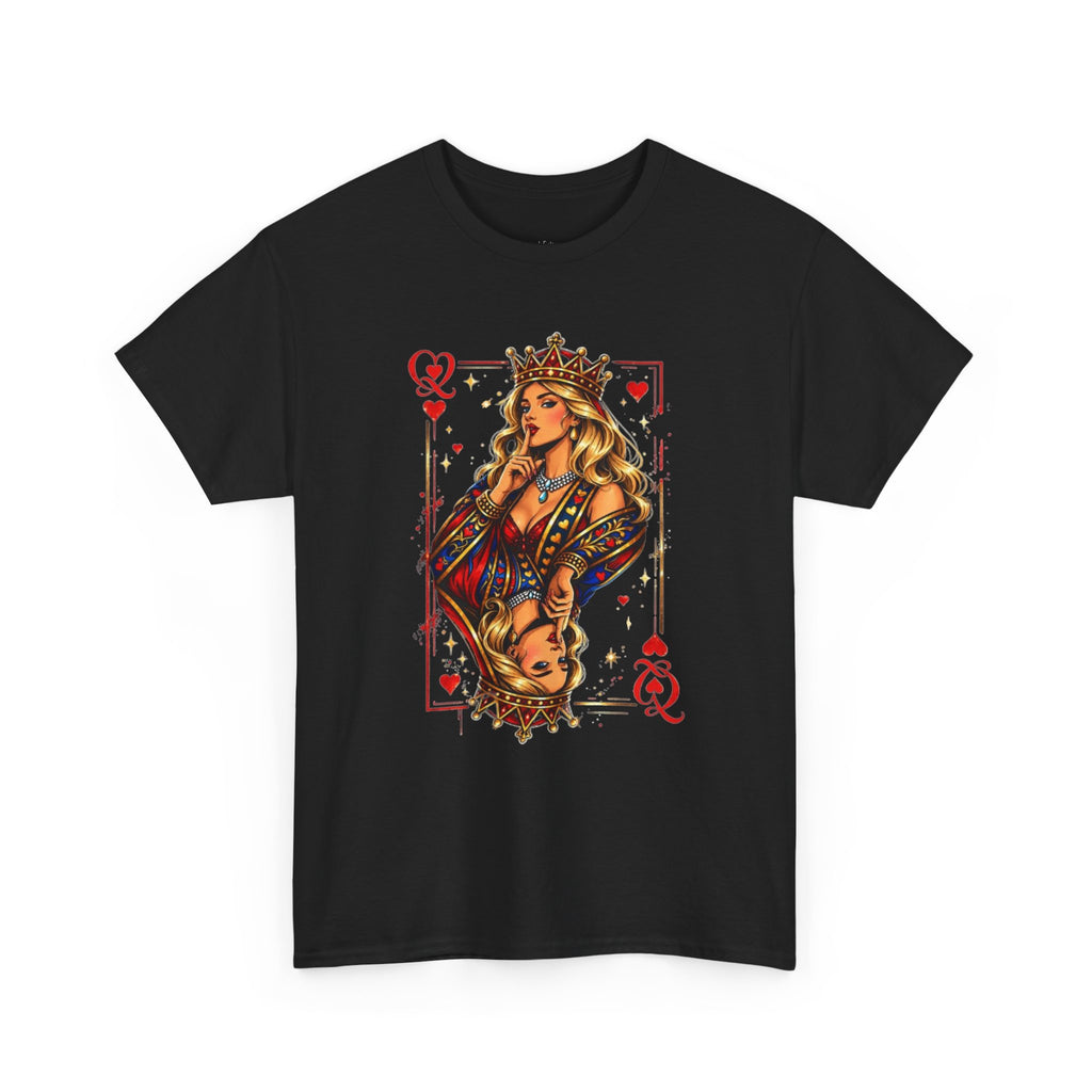 Shhh Queen Heavy Cotton Front Graphic Tee
