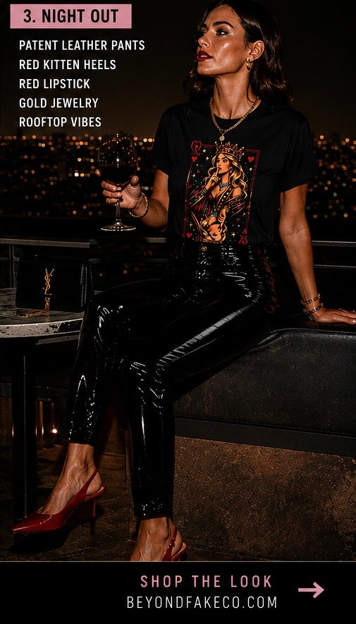 Shh Queen Front Graphic T-Shirt | Women's Streetwear