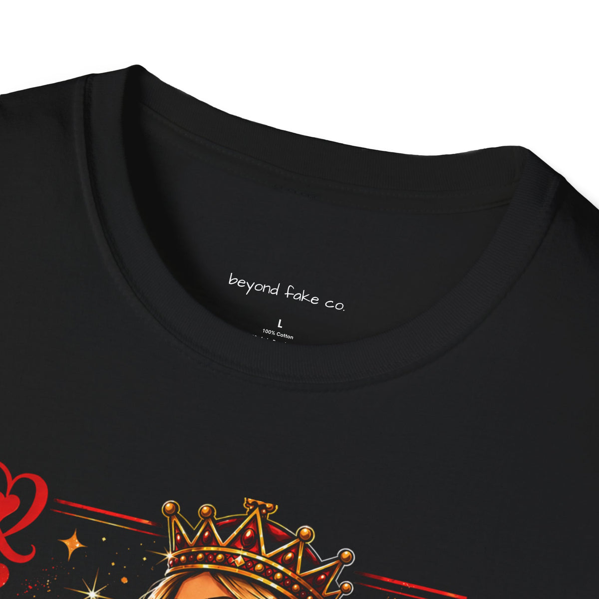 F OFF Queen Graphic T-Shirt | Edgy Streetwear
