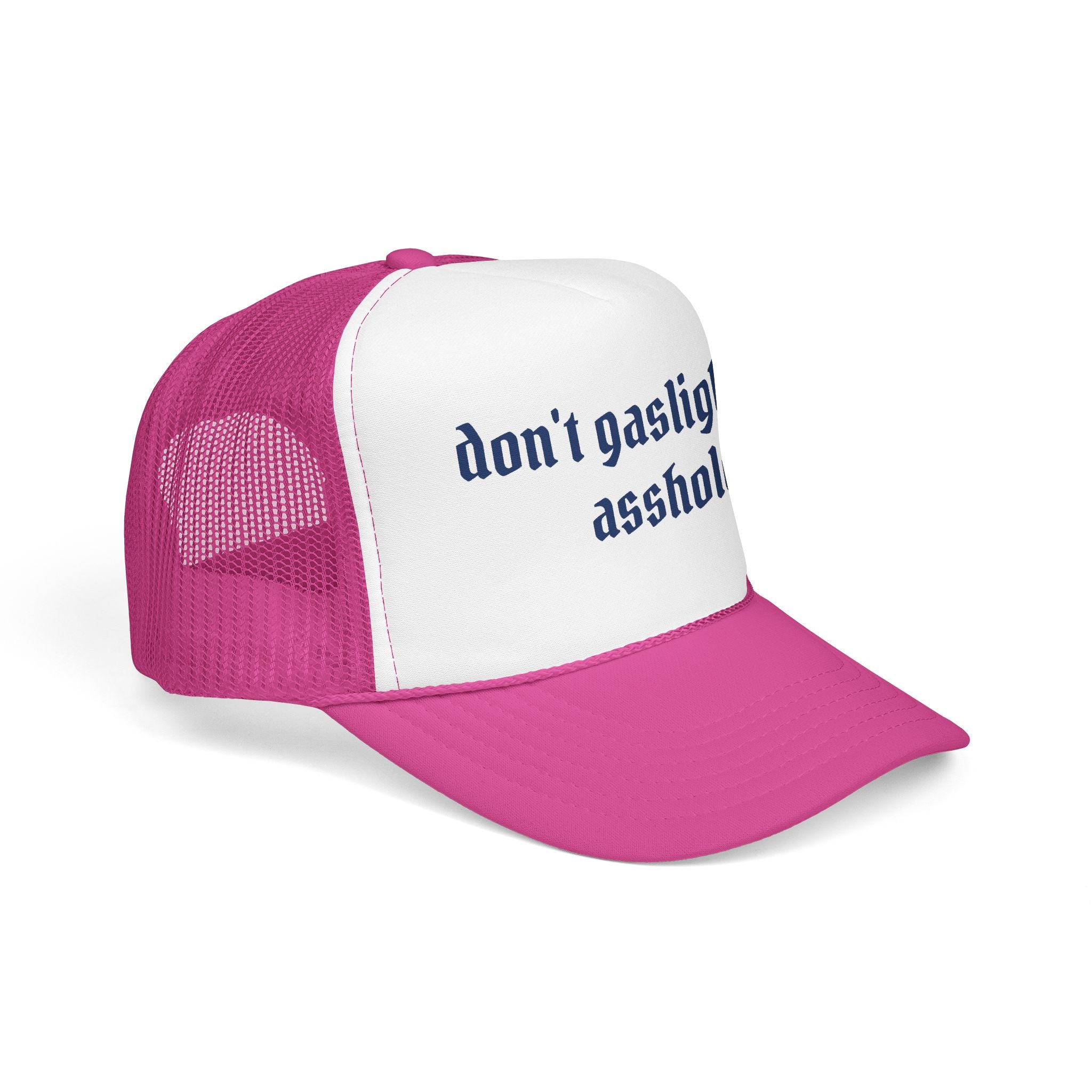 Don't Gaslight Me Trucker Hat | Edgy Streetwear
