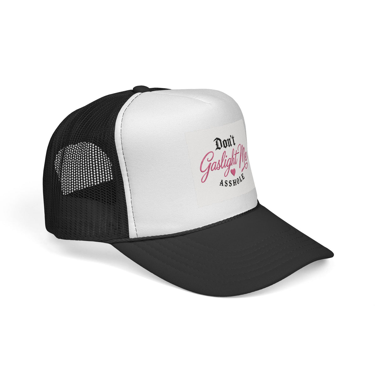 Don't Gaslight Me Asshole Trucker Hat|Edgy Streetwear