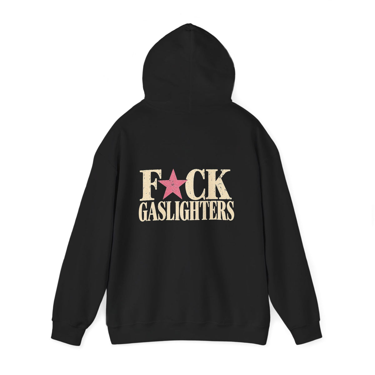 F*CK GASLIGHTERS Black Hoodie|Dark Feminine Streetwear