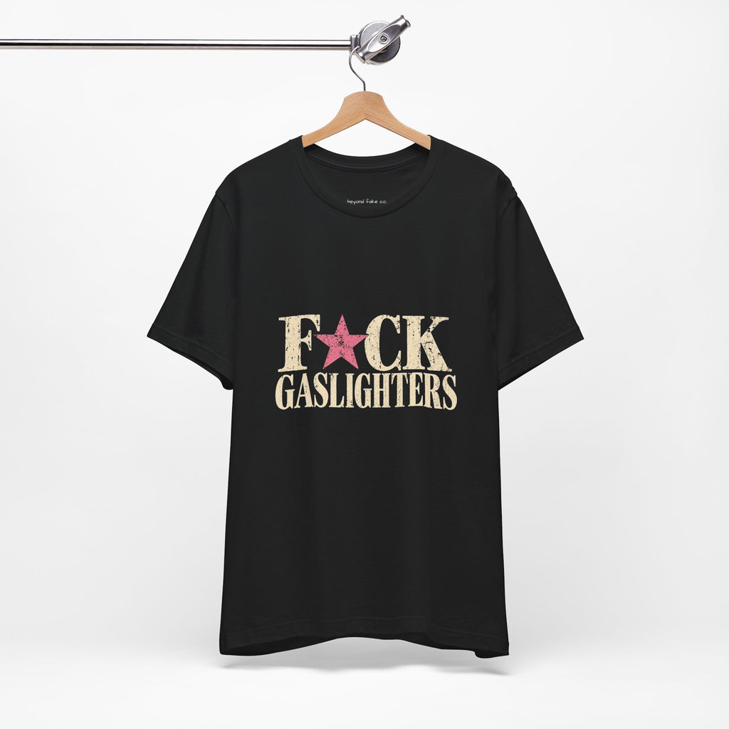 F*CK GASLIGHTERS Graphic Tee | Black