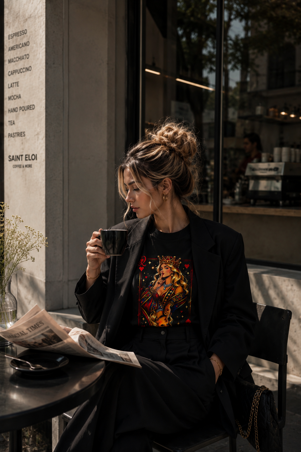 Shh Queen Front Graphic T-Shirt | Women's Streetwear