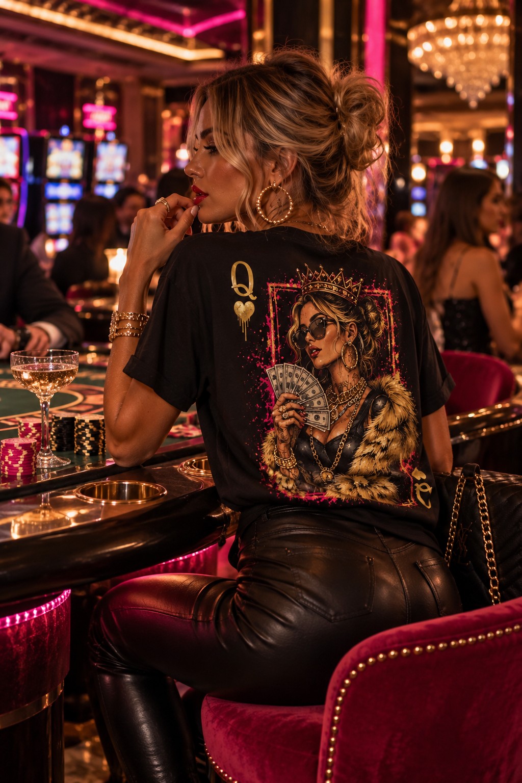 Gold Baller Queen Tee