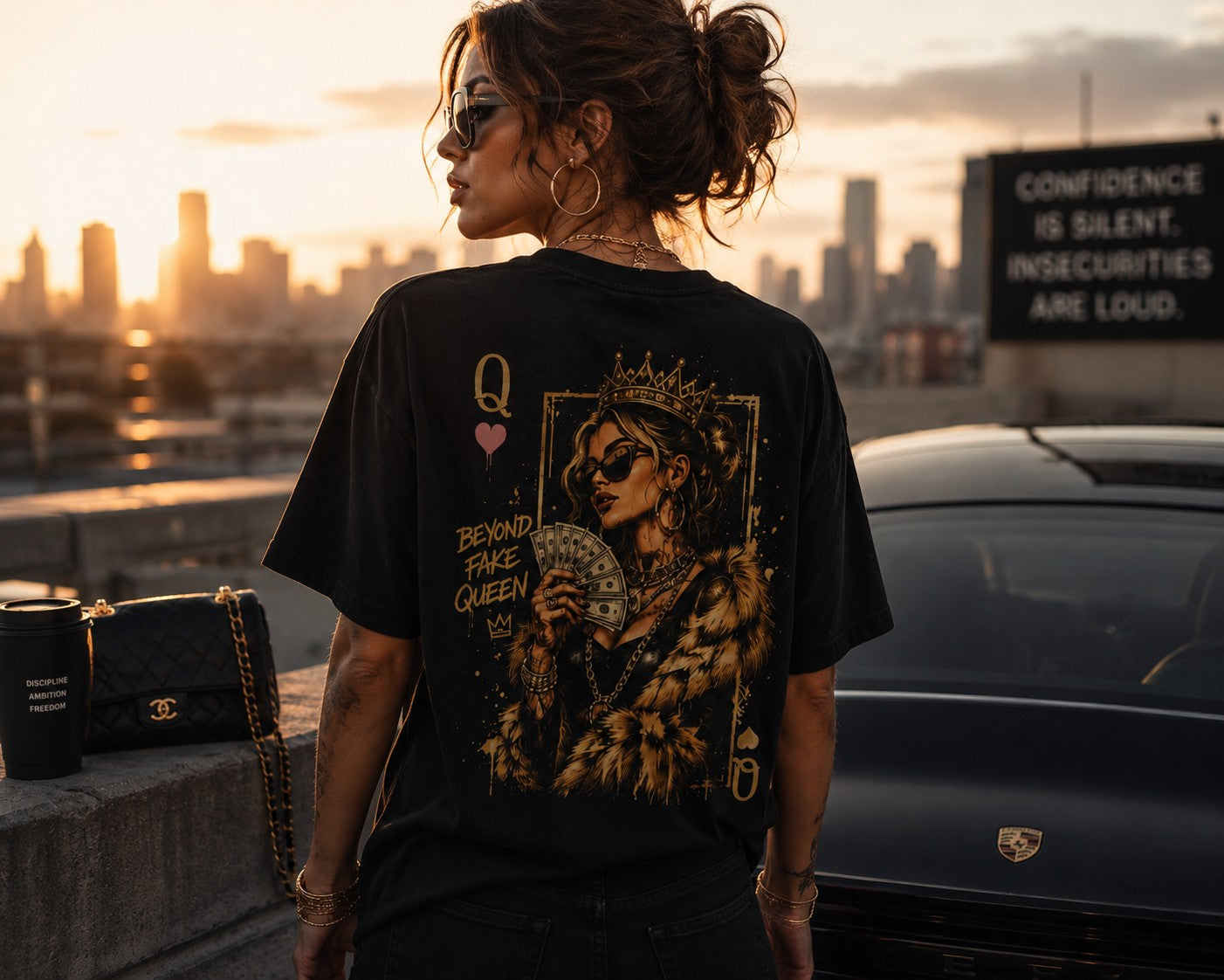 Gold Baller Queen Graphic Tee